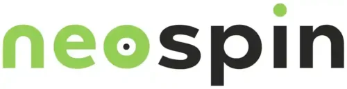 Neospin Casino logo with green and black text