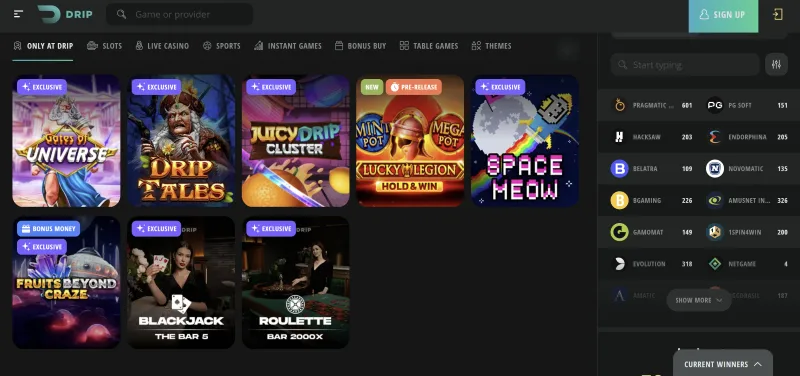 Drip Casino VIP META Rewards