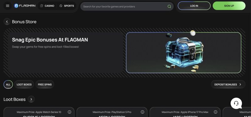 Flagman Casino PayID and Crypto Nodes