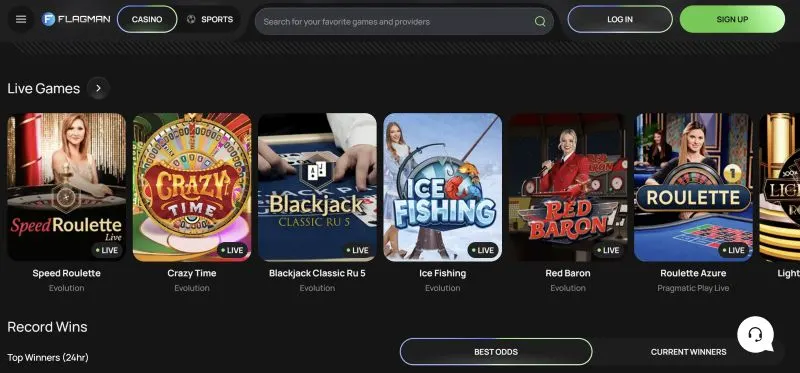 Flagman Casino VIP Diamond Tiers