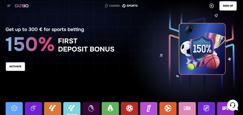 Gizbo Casino Pokies Library
