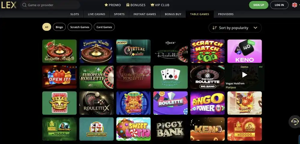 Lex Casino PayID and Withdrawals