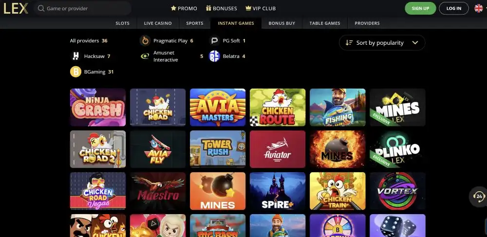Lex Casino Customer Support