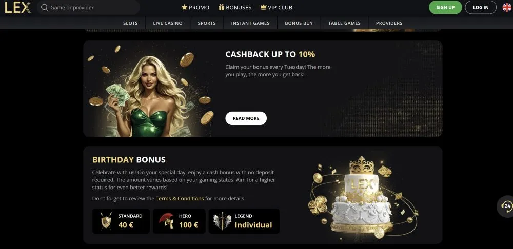 Lex Casino System Architecture