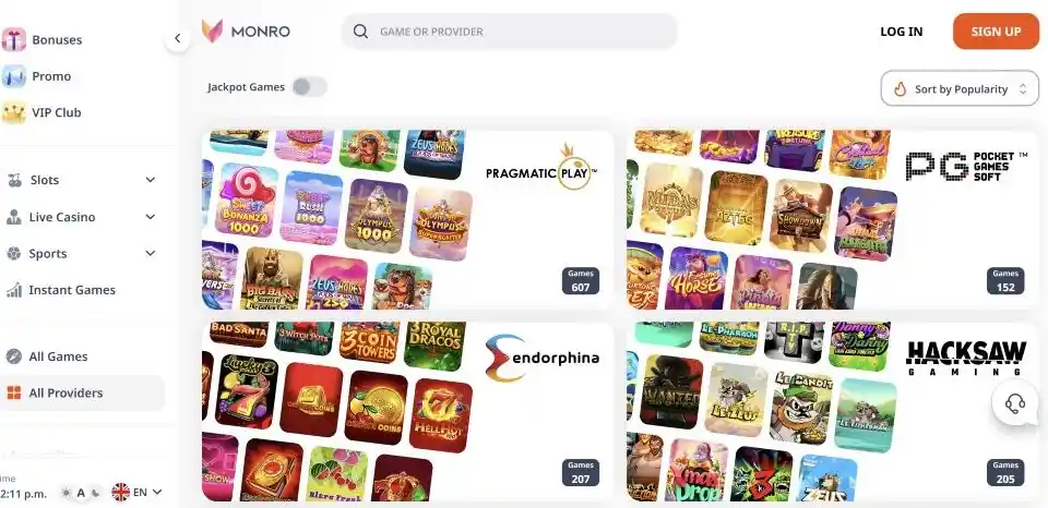 Monro Casino PayID and Withdrawals