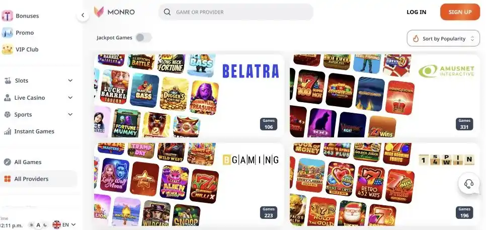 Monro Casino Advanced Player Strategy