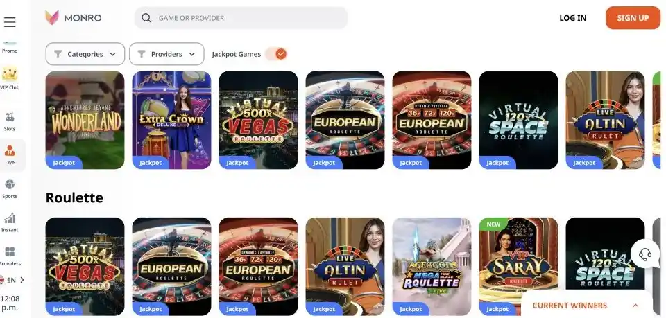 Monro Casino PayID Cashier
