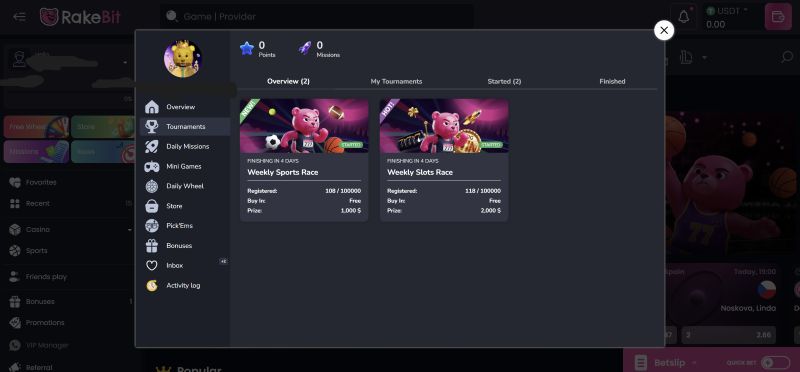 Rakebit Casino Customer Support