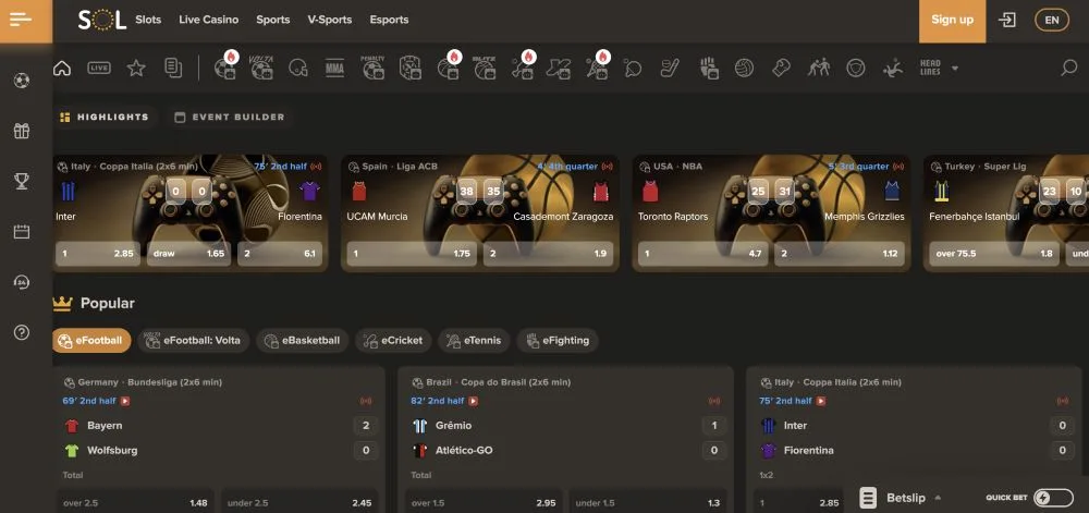 Sol Casino Wager Washing and AML