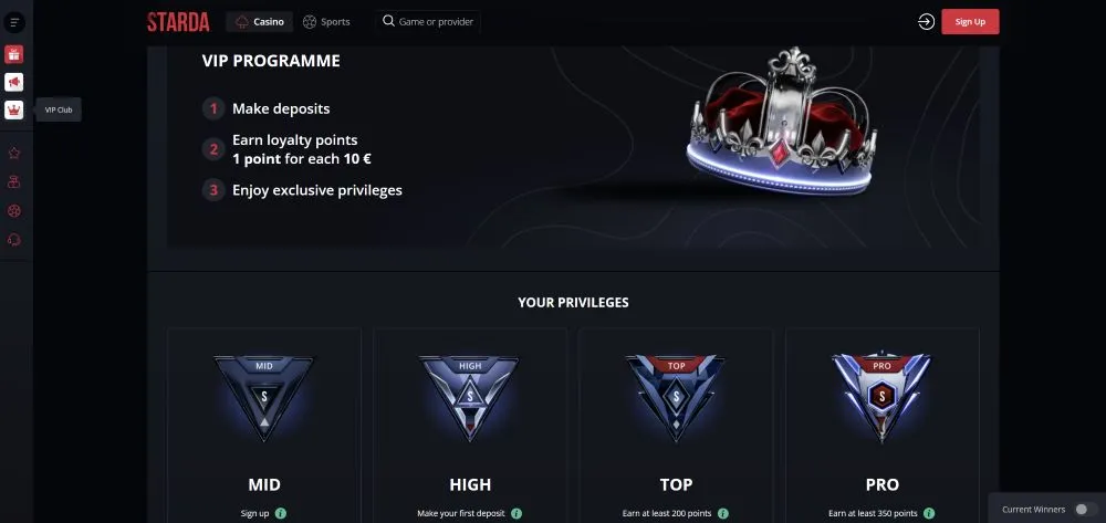 Starda Casino Customer Support